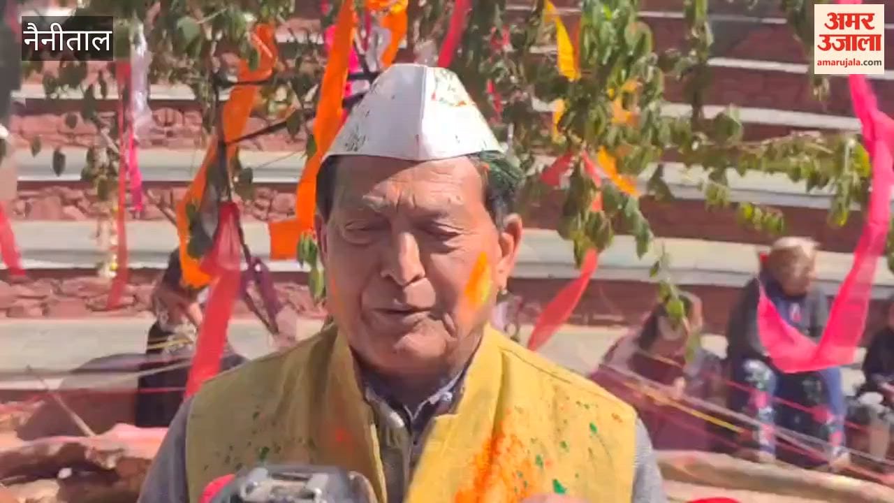 Grand Holi procession begins in Nainital
