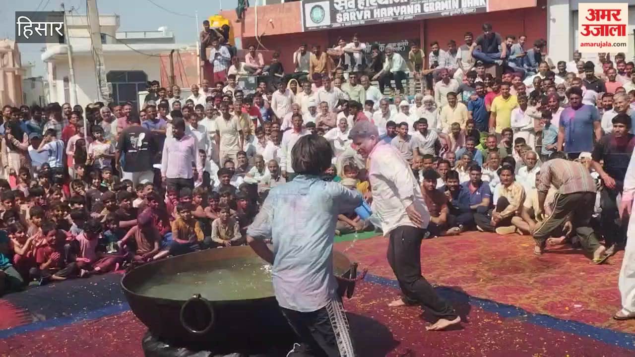 Holi celebrated with great enthusiasm in Hisar