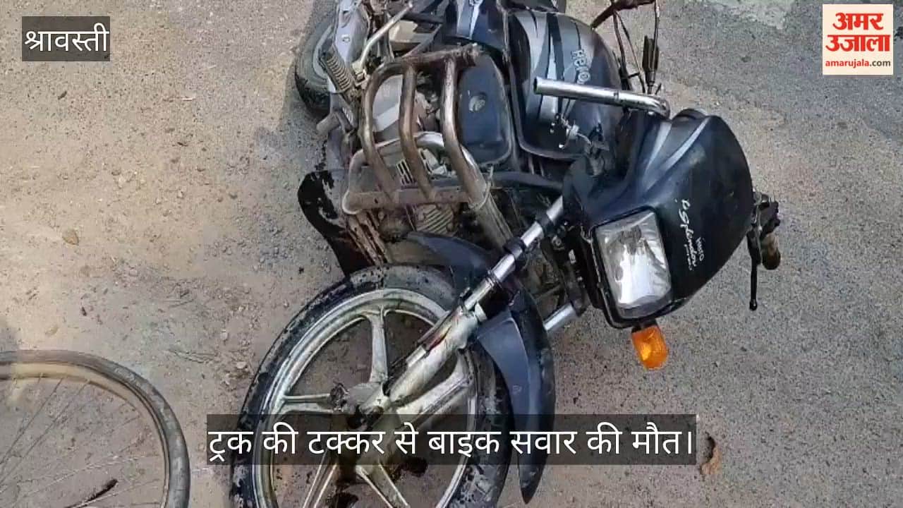 Video: ट्रक की टक्कर से बाइक सवार की मौत, मातम में बदली होली की खुशियां