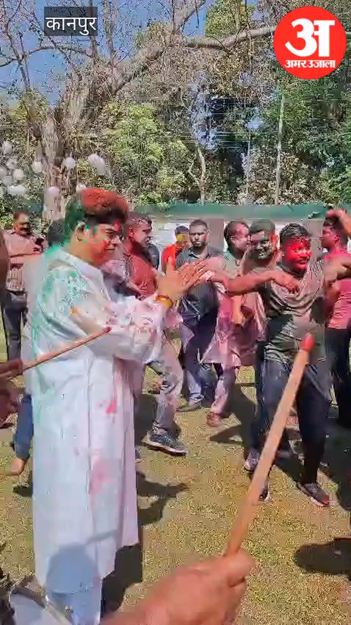 कानपुर: 37वीं वाहिनी पीएसी कानपुर में होली का त्योहार धूमधाम से मनाया गया