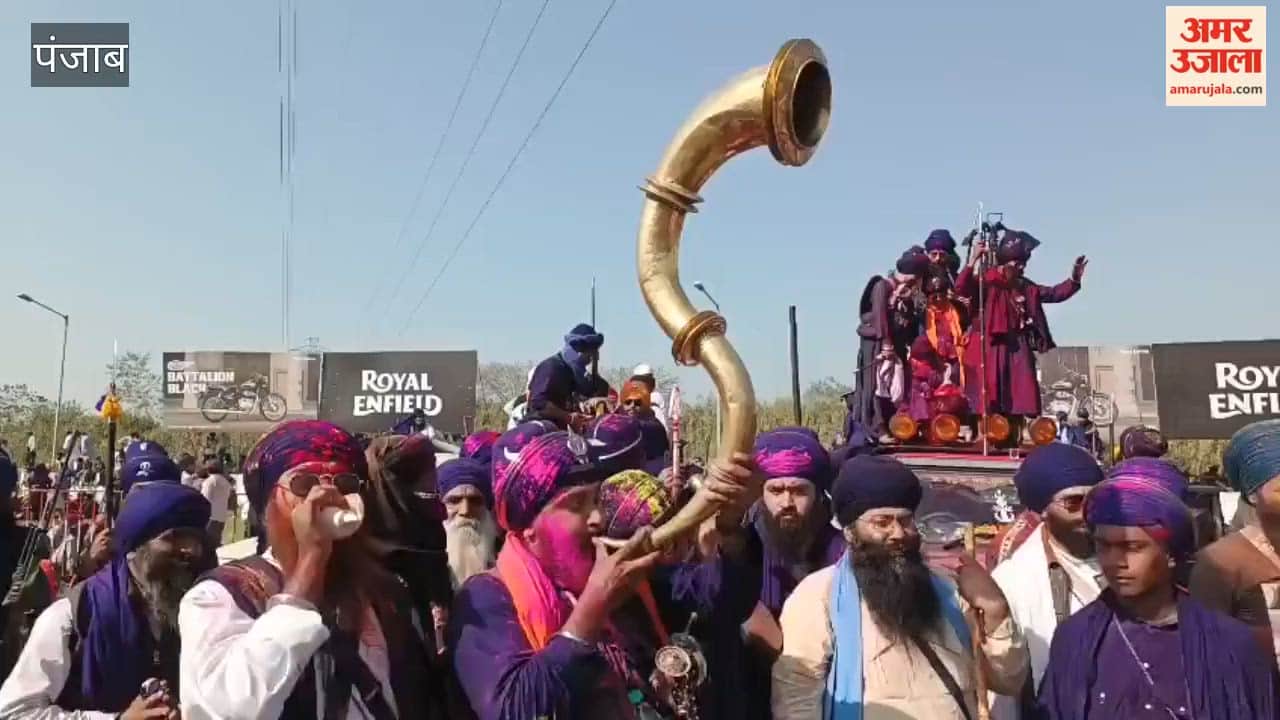 Hola Mahalla celebrated with great pomp in Sri Anandpur Sahib