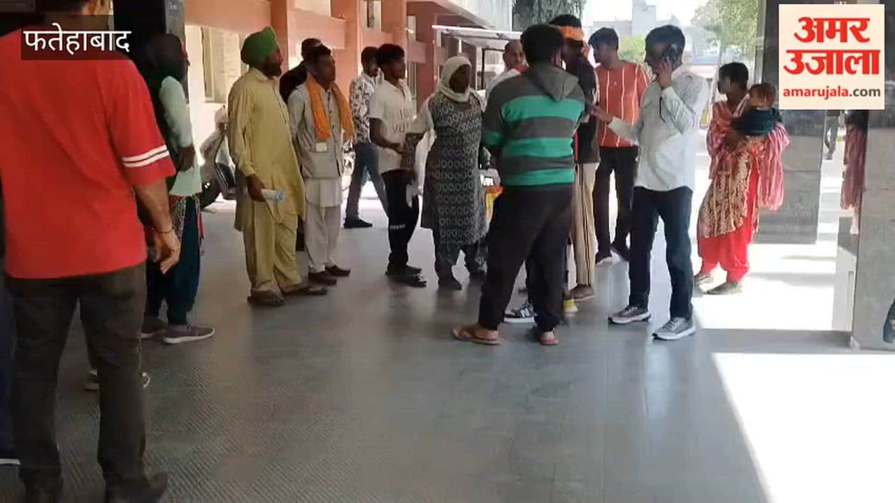 Woman beat a young man in hospital