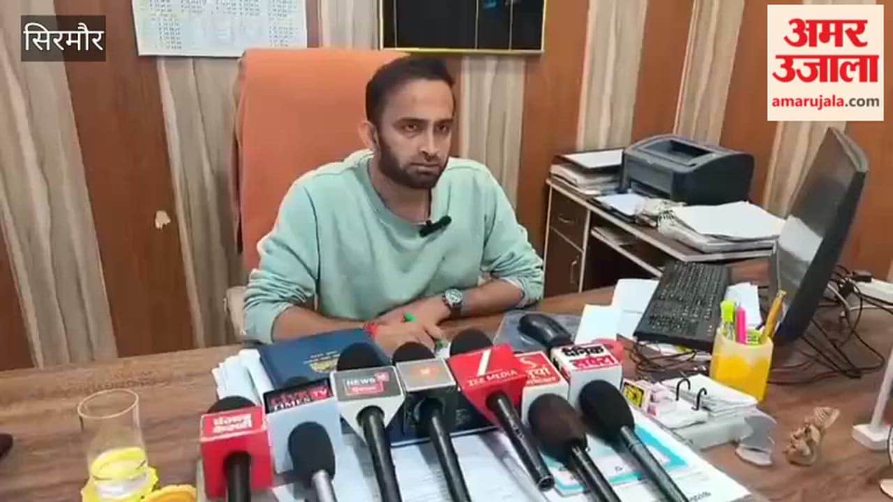 Sirmour As soon as the summer arrived, the department started rationing water the SDO said people should not waste water