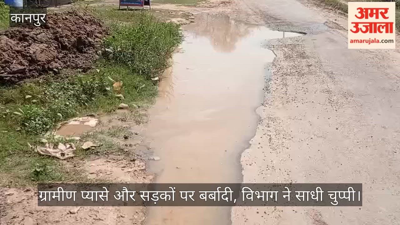कल्याणपुर: लोधर गांव में जल जीवन मिशन की पाइपलाइन हुई लीकेज, 15 दिनों से सड़कों पर बह रहा अमृत