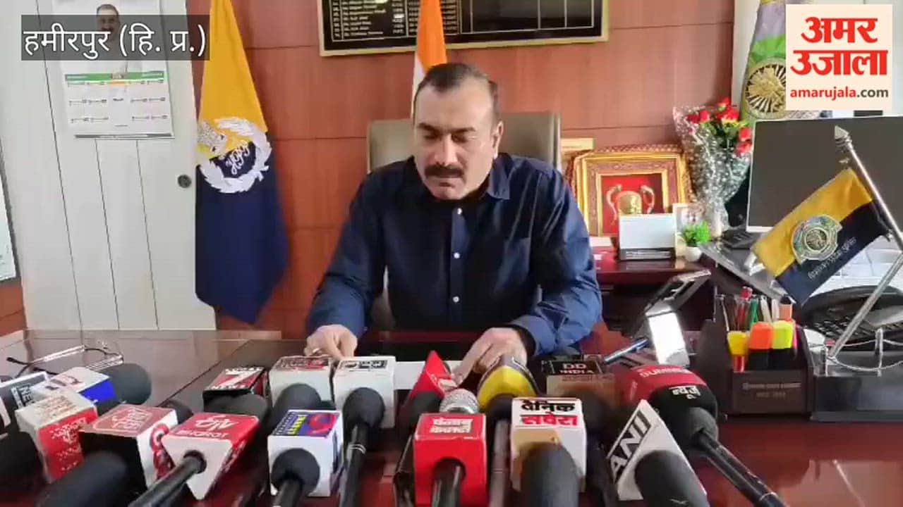 Hamirpur Blow to drug smuggling on Holi, two accused arrested with 24.52 grams of chitta