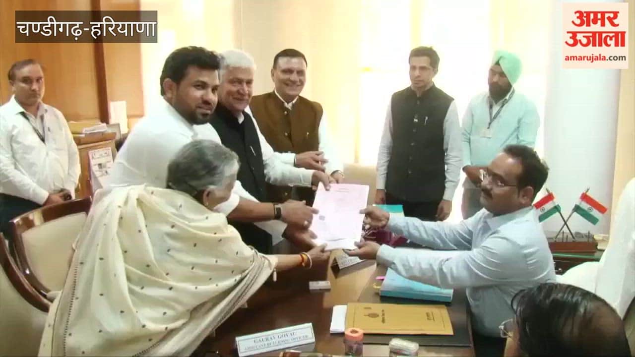 Independent candidate Satish Nandal files nomination for Rajya Sabha elections