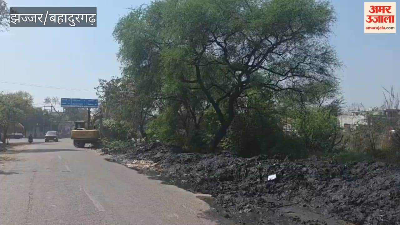 Cleaning of drains started in Bahadurgarh