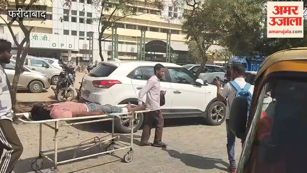 Faridabad Attack with shovel in dispute over removing a vehicle in village