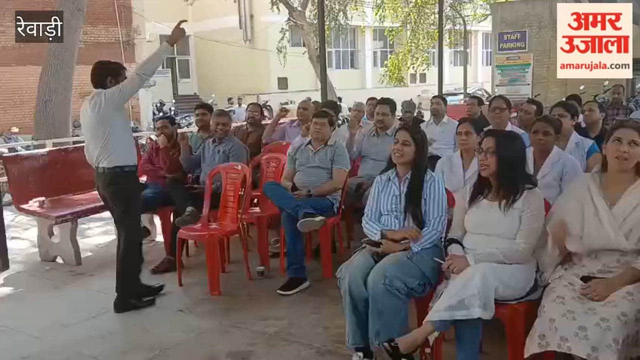 Doctors in Rewari went on strike over the assault on a doctor in Gharaunda.