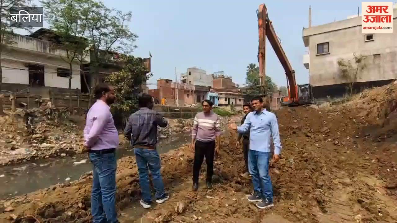 Silt cleaning and soil filling on approach road for beautification of Kathal Nala intensified