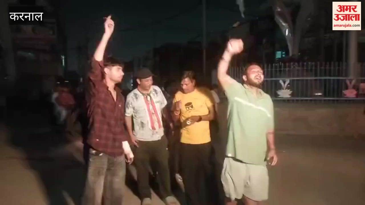 unique patriotic fervor was seen among the residents of Karnal after India's victory