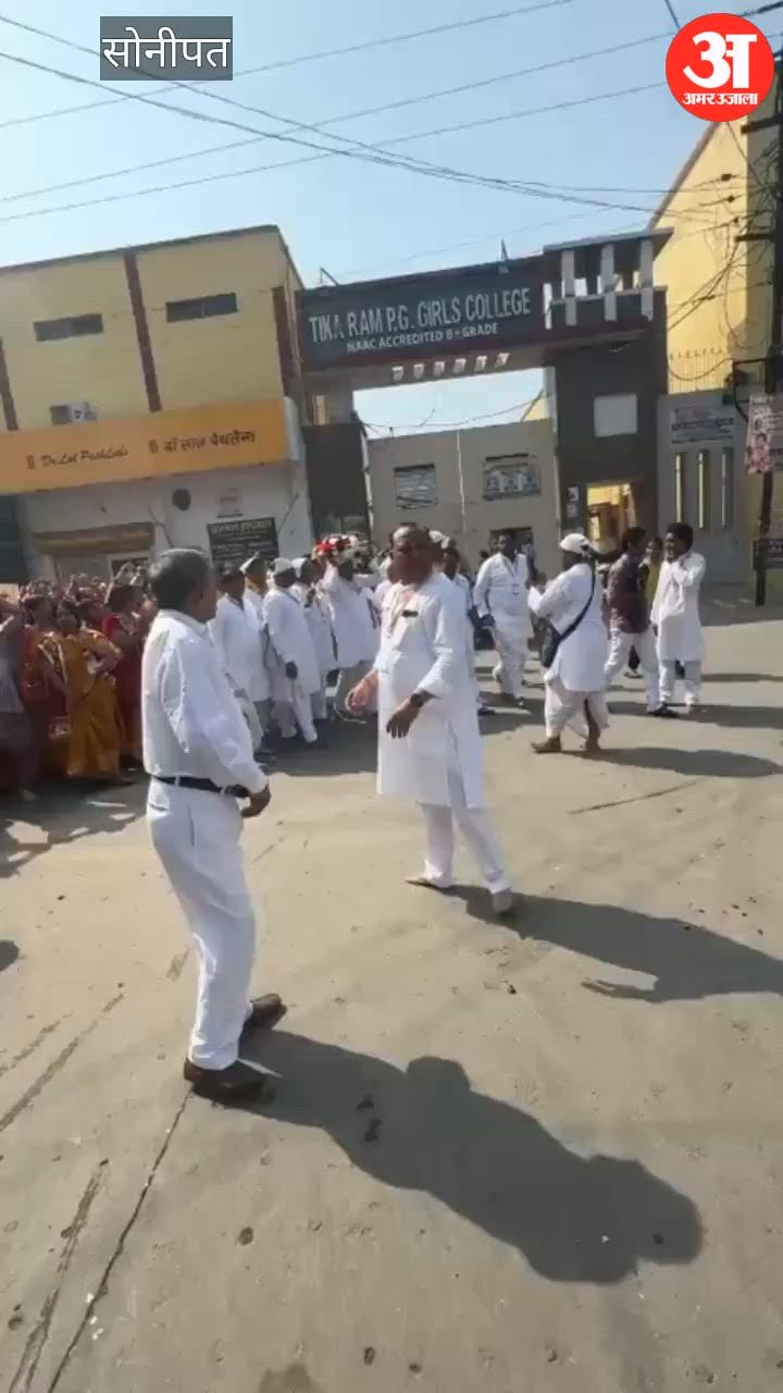 सोनीपत में कलश यात्रा के साथ श्रीमद्भागवत कथा शुरू, 13 को निकलेगी भगवान जगन्नाथ यात्रा