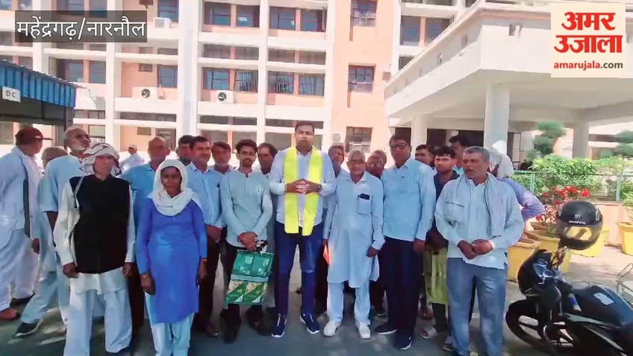 Meeting held in Narnaul on the problems of farmers affected by HT line, demand raised for proper compensation