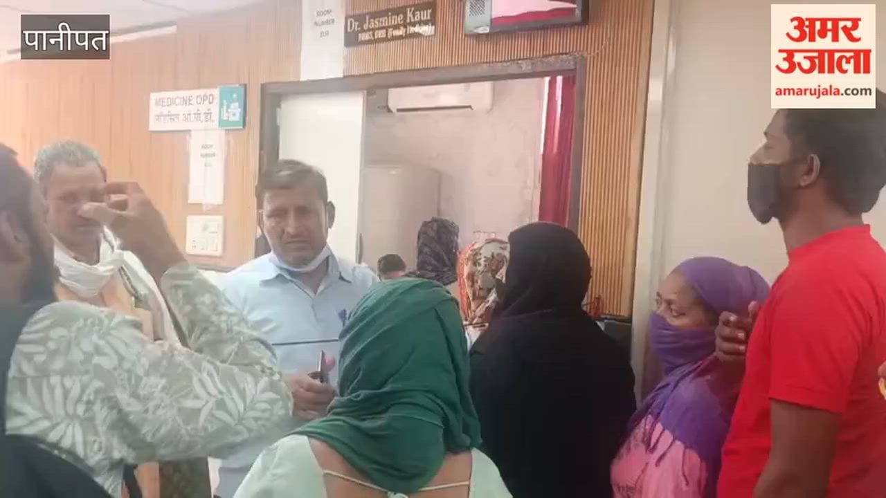 In Panipat, cough, cold, fever, and throat infections increased, and patients did not receive adequate medication.