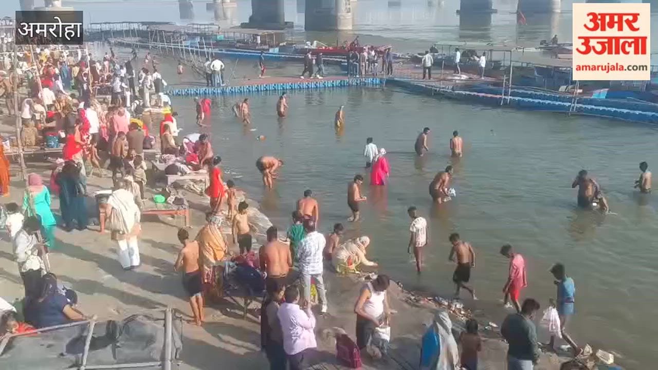 Earned virtue by taking a dip in the Ganges