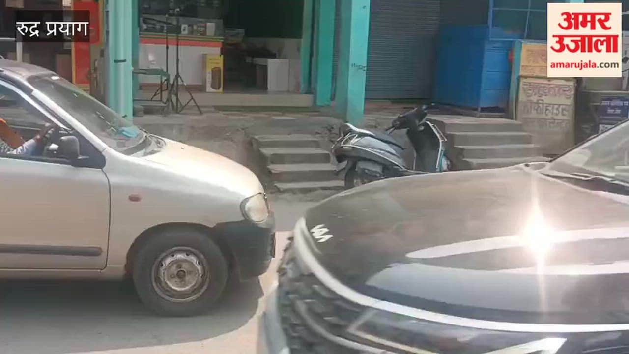 Rudraprayag: Construction of causeway on Gadera in Vijaynagar causes long traffic jam