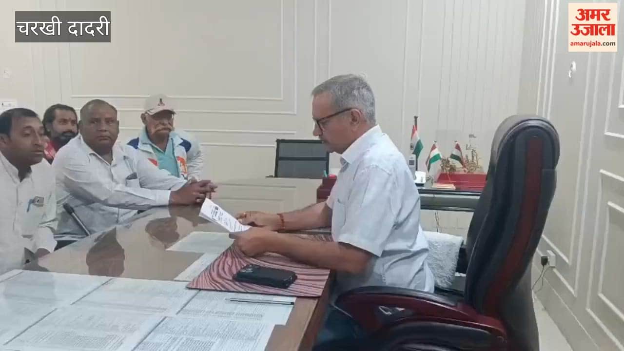 MLA Sunil Sangwan listened to public grievances at his camp office in Charkhi-Dadri and gave directions for their resolution