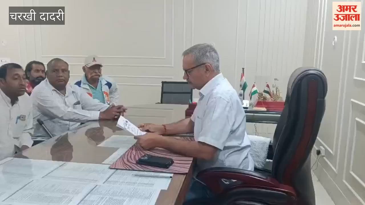 MLA Sunil Sangwan listened to public grievances at his camp office in Charkhi-Dadri and gave directions for their resolution