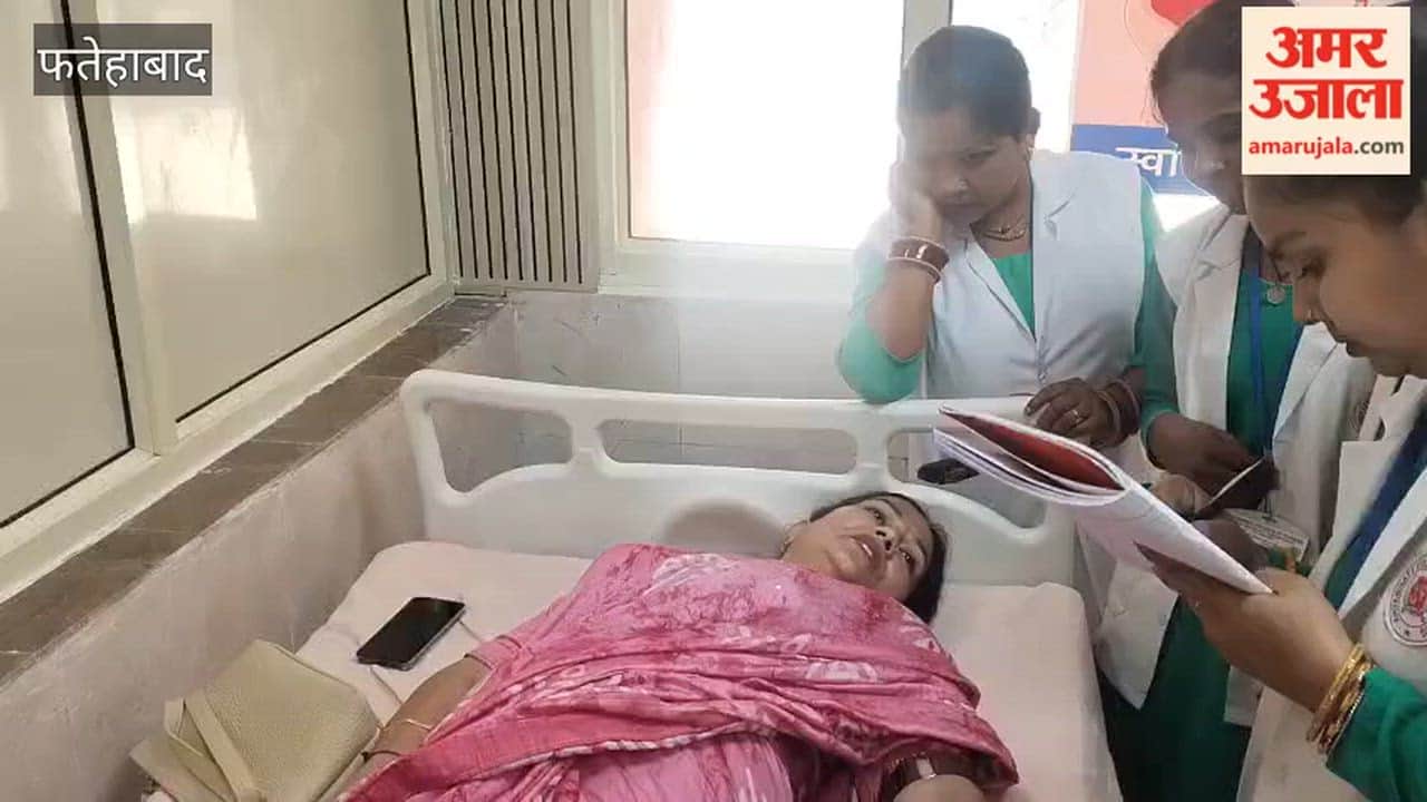 blood donation camp was organised at the District Civil Hospital in Fatehabad on the occasion of International Women's Day