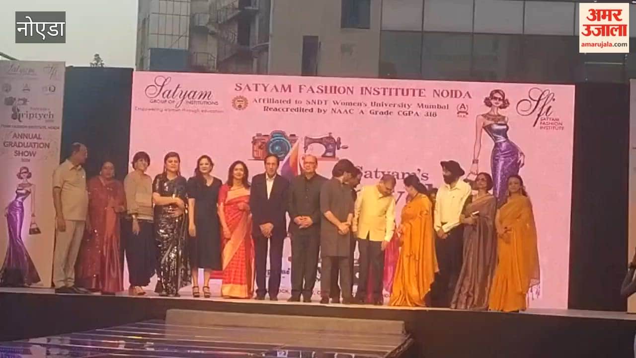 Satyam Fashion Institute in Noida organised its annual graduation design show 'Satyams Triptik'