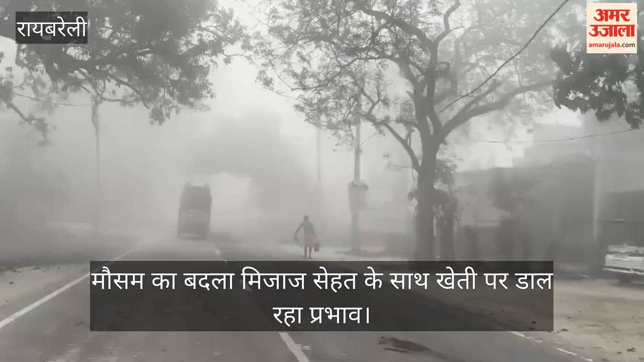 रायबरेली में मौसम का बदला मिजाज सेहत के साथ खेती पर डाल रहा प्रभाव