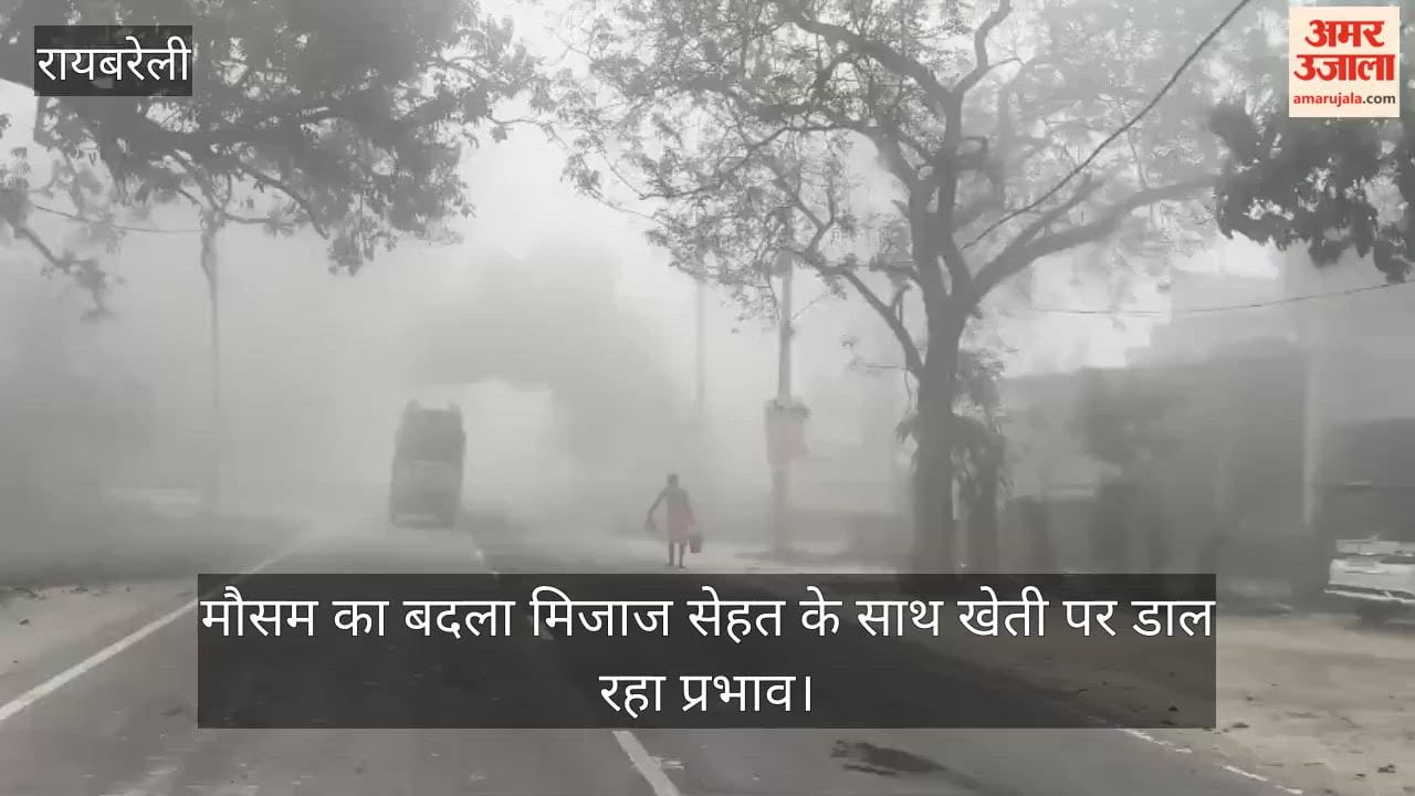 रायबरेली में मौसम का बदला मिजाज सेहत के साथ खेती पर डाल रहा प्रभाव