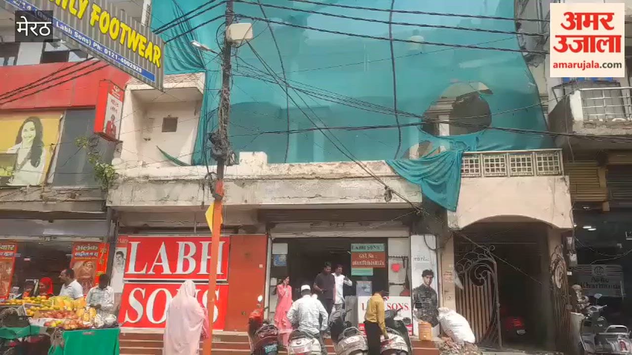 Meerut: Bulldozer did not run in Central Market, relief to traders