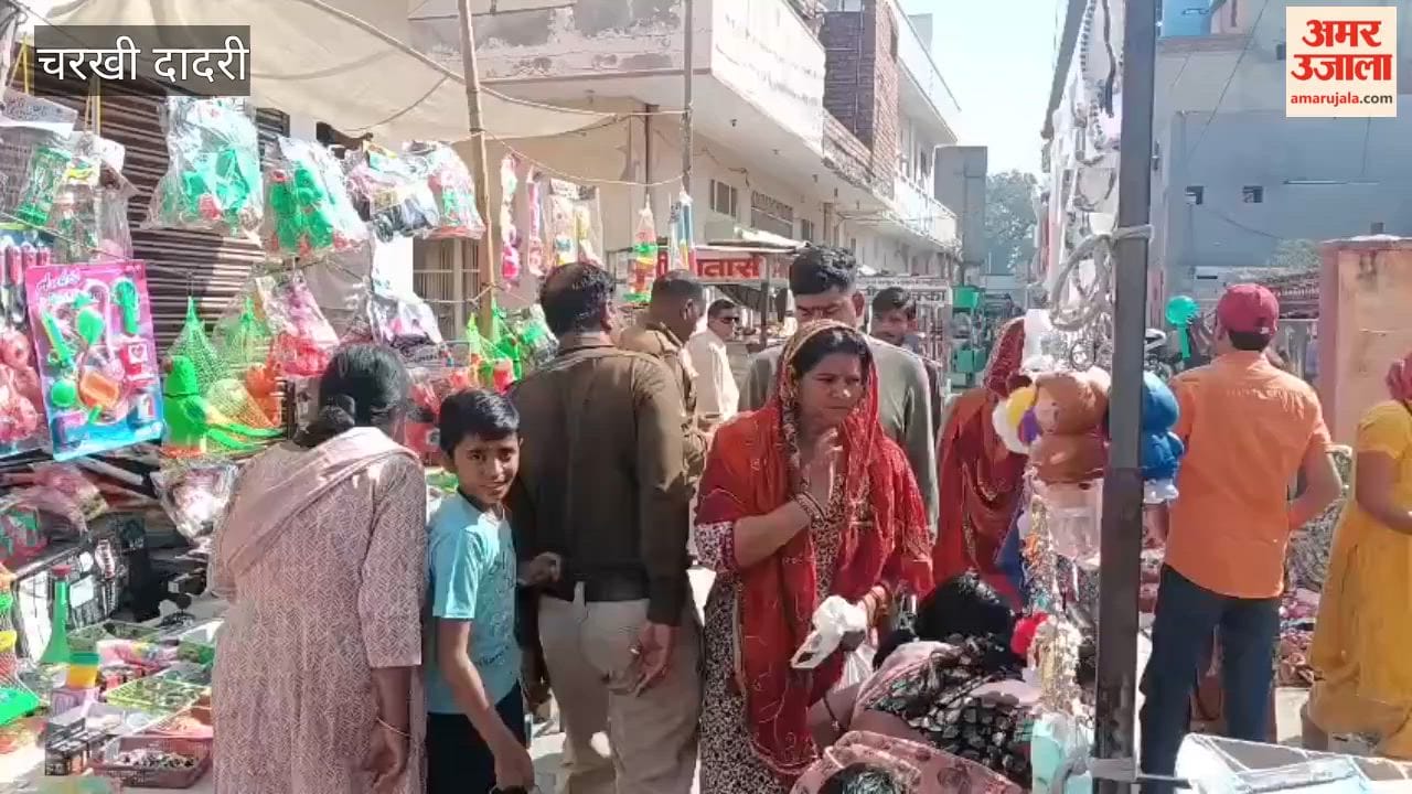 Devotees thronged the temple on the occasion of Sheetla Saptami