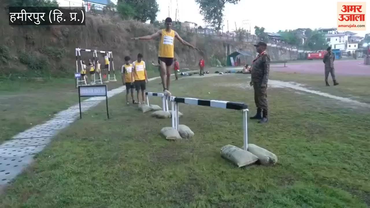 Hamirpur Youths race to wear uniforms Agniveer recruitment to be held in Hamirpur till March 17