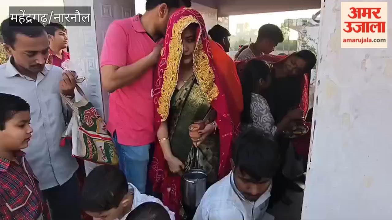 Crowds of devotees gathered at the Tati Mata fair in Nalapur.
