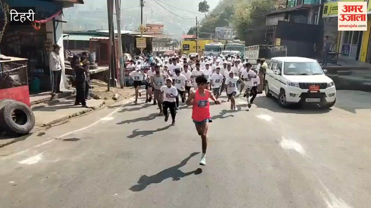 Tehri Lake Festival "Himalaya O2"; Five kilometer marathon organized from Ghansali to Pilkhi in Bhilangana block