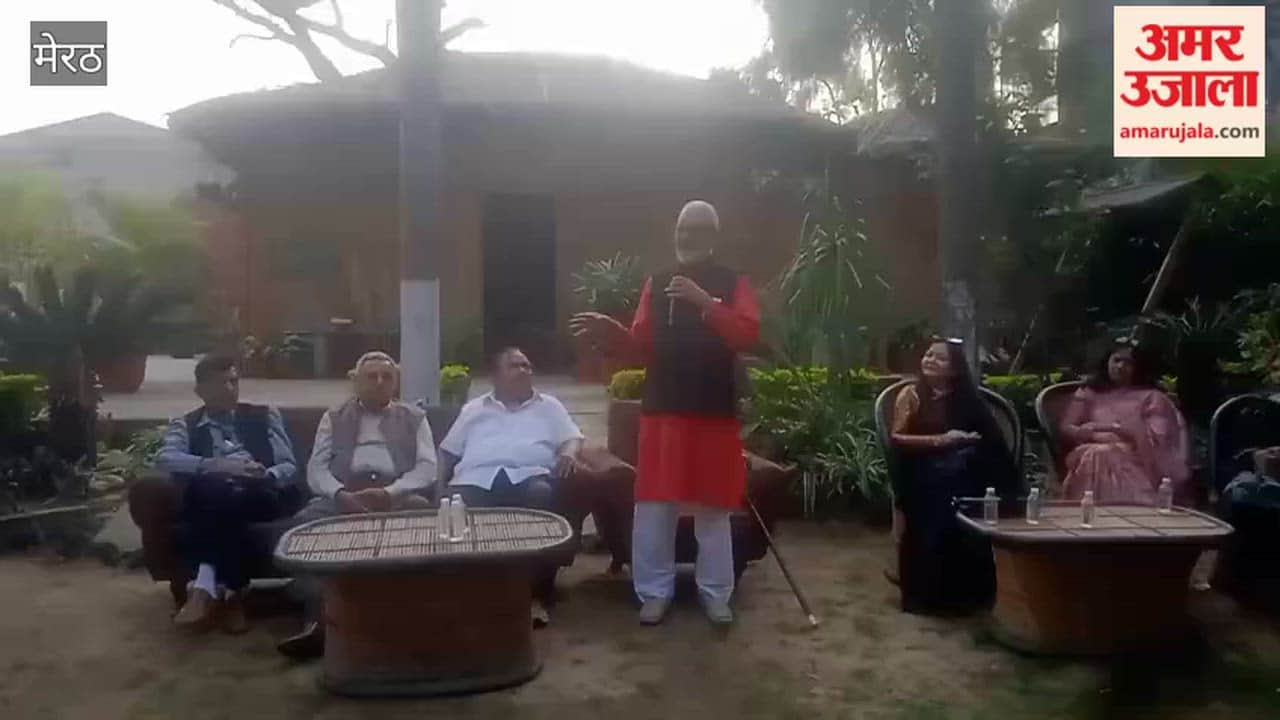 Meerut: Holi Milan Celebration at Nimbus Nityanand Vatika