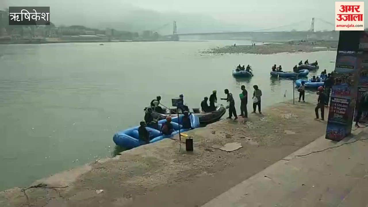 Rishikesh: Under the Tehri Lake Festival, a rafting competition was organized from Brahmapuri to Muni Ki Reti, Kharasrot
