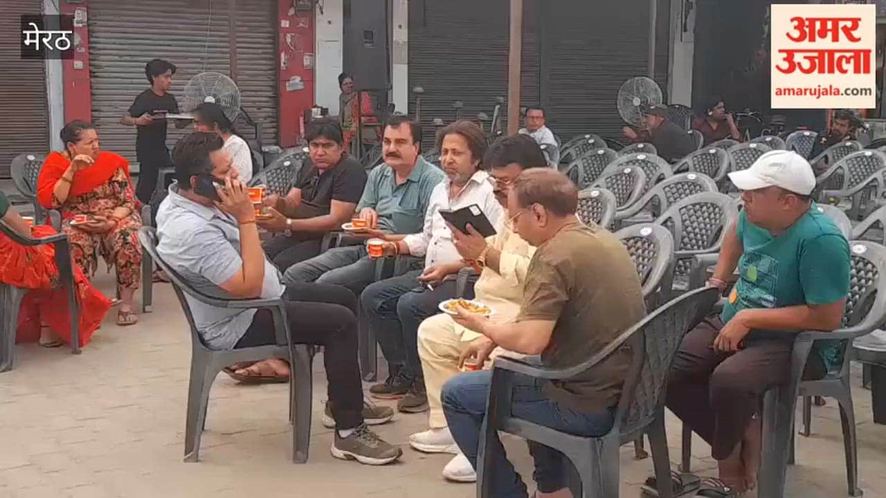 Meerut: Traders did not protest in the Central Market