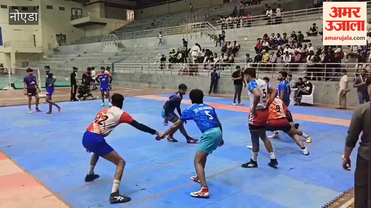 Player participated in MP sports competition at Noida Stadium