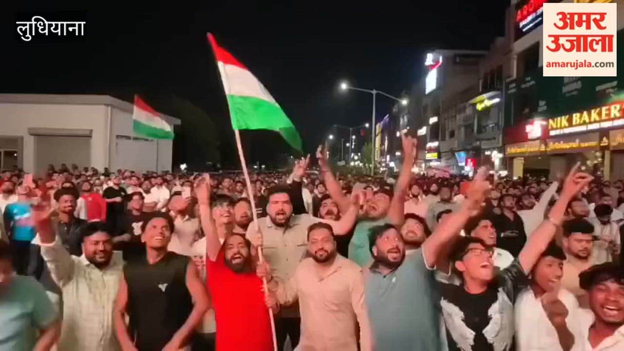 Celebrations after winning the T20 World Cup in Ludhiana