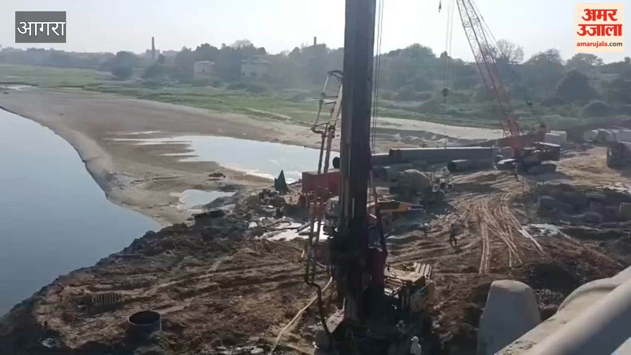 Agra Metro Project Speeds Up: More Machines Deployed for Yamuna Bridge