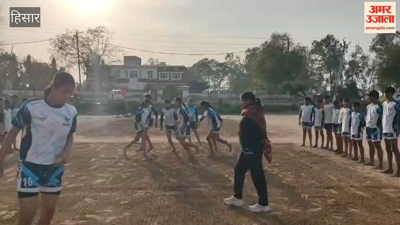 Coach Manju prepared the Kabaddi team