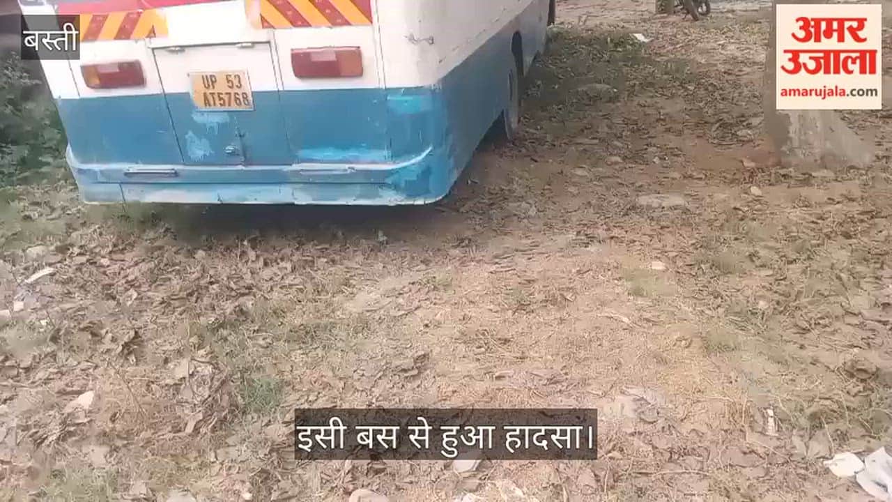 An out-of-control bus ran over a 10-year-old cyclist, killing him on the spot.