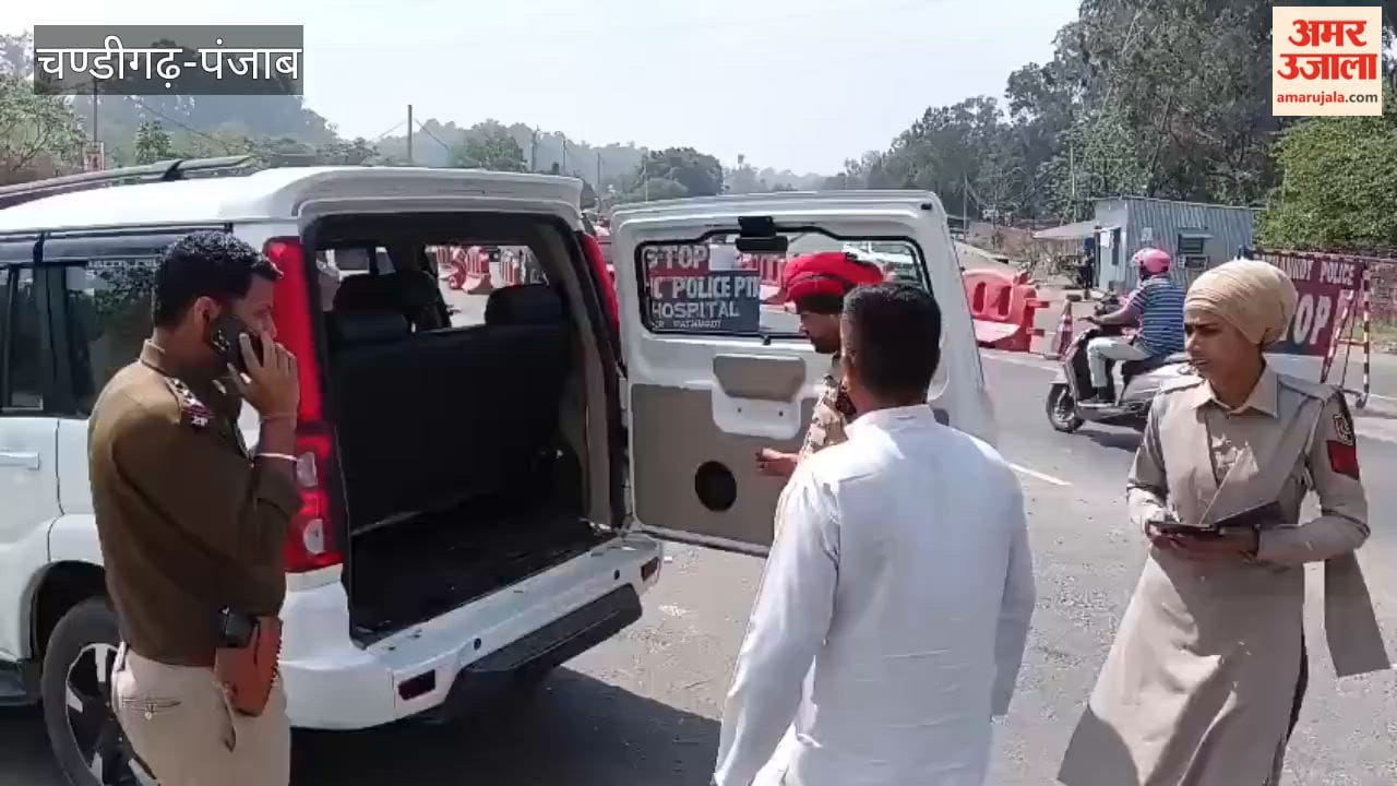 Police increased force at interstate checkpoints in Pathankot