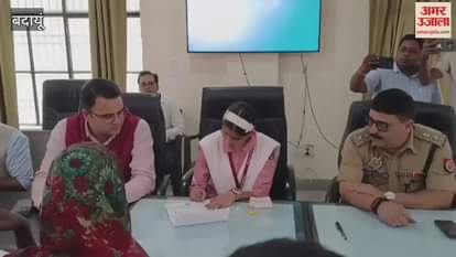 Student Srishti Yadav became District Magistrate for a day in Badaun
