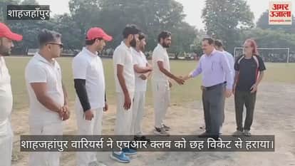 Shahjahanpur Warriors beat HR Club by six wickets