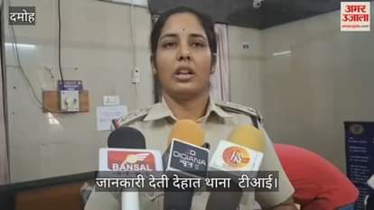 Damoh News: Dumper driver tries to crush constable