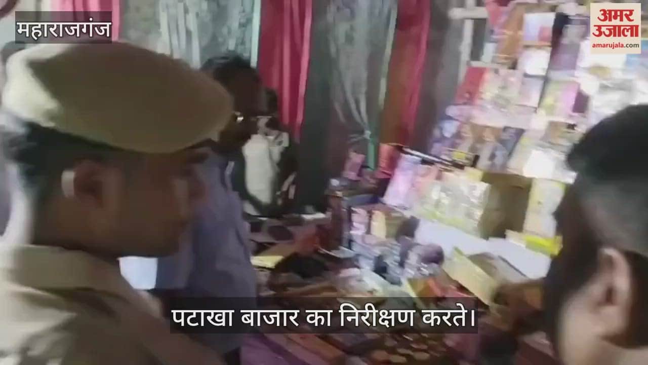 DM inspected the firecracker market and gave instructions.