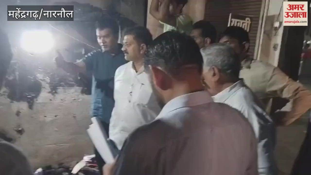 A fire broke out in a shop in Mahendragarh due to a short circuit, causing loss of lakhs.