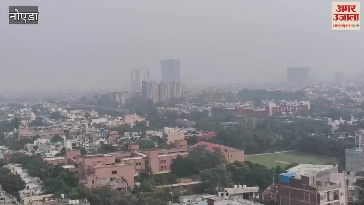 such fog prevailed in Noida throughout day After Diwali