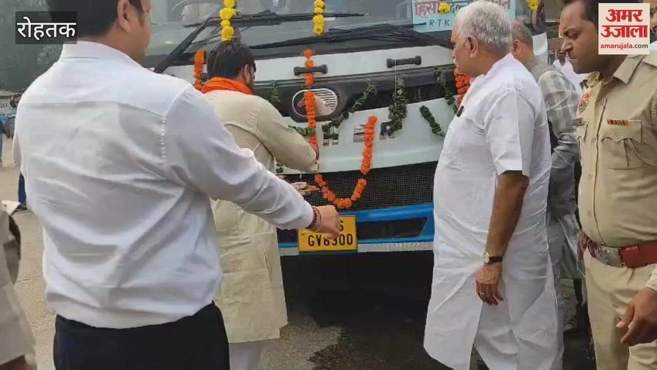 New AC roadways bus runs from Rohtak depot to religious places