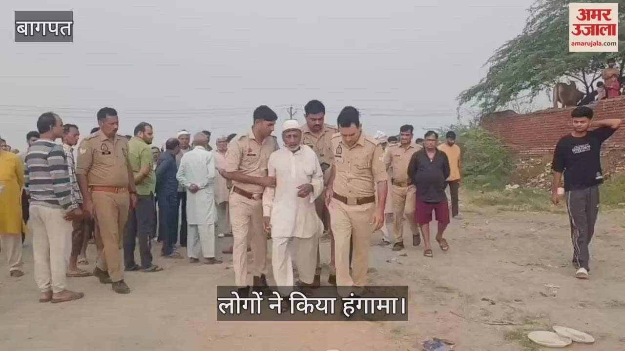 Anti-social elements vandalized the deities of all communities at Baba Phool Singh's shrine in the old town, causing a huge uproar; police detained one person.