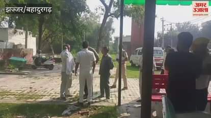 woman riding a scooter died after being hit by truck near railway crossing in Jhajjar