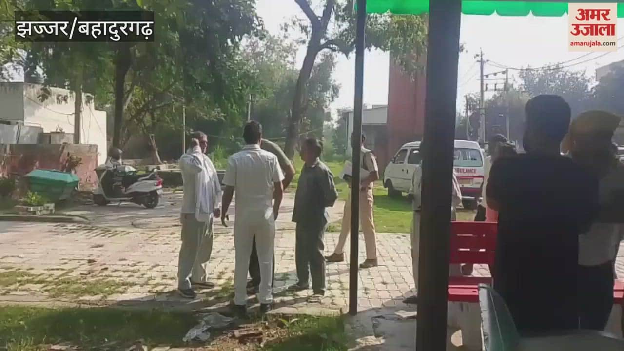woman riding a scooter died after being hit by truck near railway crossing in Jhajjar